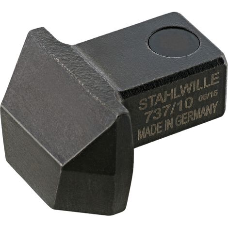 STAHLWILLE Anschweiss-Einsteckwerkzeug 9x12mm 737/10 (1/4)