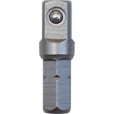 Adaptateur douilles 1/4" pour 1/4" - 25mm FORTIS (1/2)