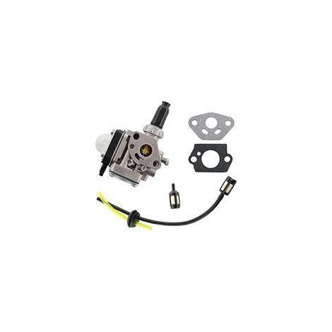 Carburateur débroussailleuse Kawasaki TH43 TH48 – Remplacement 15003-2934/15003-2938 – Avec 2 joints et filtre à essence (1/4)