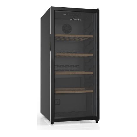 Cave à vin de vieillissement 116 bouteilles – Porte vitrée triple vitrage – Régulation électronique 5°C à 20°C – Système anti-vibrations – La Sommeliere (1/5)