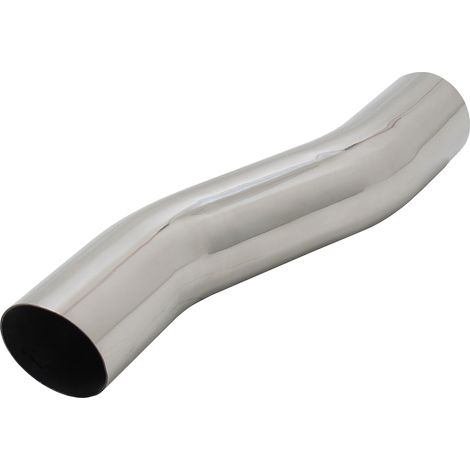 Embout d'échappement en acier inoxydable 60mm S-Design universel avec ABE (1/5)