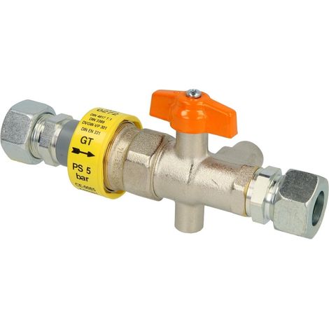 GOK Dispositif d'arrêt principal therm. RVS 18 x RVS 18 DN 15 PS 5 bar
