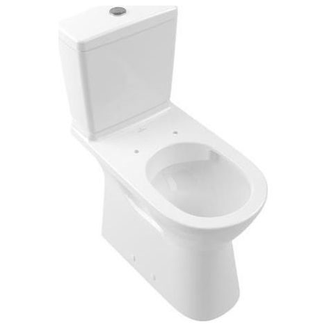 Villeroy & Boch Vicare Tiefspül-WC für Kombination, spülrandlos, bodenstehend (1/5)