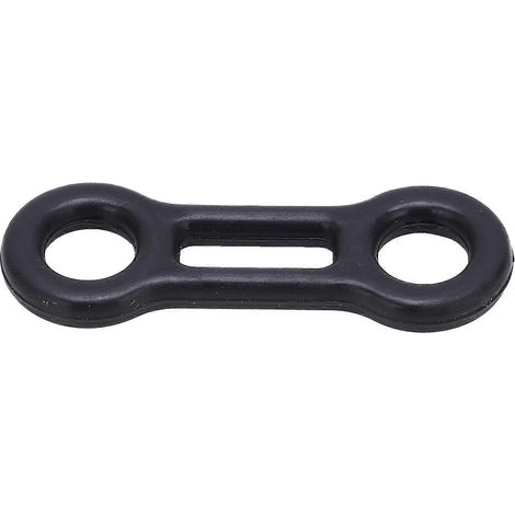 Anneau de retenue principal Camnal pour verrouillage descendant, en plastique, pour escalade et suspension, anneau de limitation de positionnement, noir.