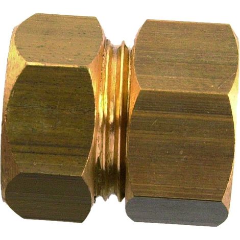 Raccord laiton biconique femelle - 1/2'' - 10 mm - DUMONT