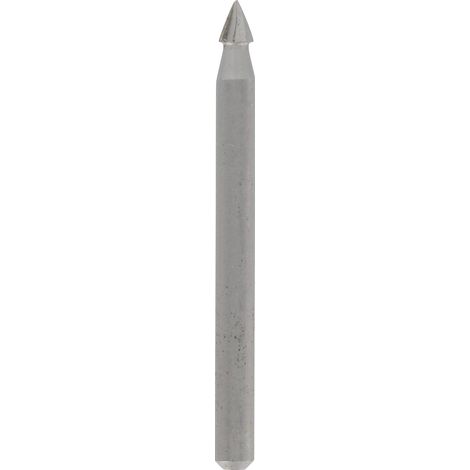 Fraise à grande vitesse Dremel 118 - jeu d'accessoires pour outil multifonction avec 2 fraises Ø 3,2 mm pour sculpter, graver et fraiser le bois,