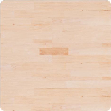 Dessus de table  Dessus de bureau  Plateau de table carré 70x70x4 cm Bois chêne massif non traité