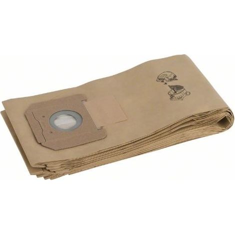 BOSCH 5 Sacs aspirateur papier pour GAS55M - 2607432036