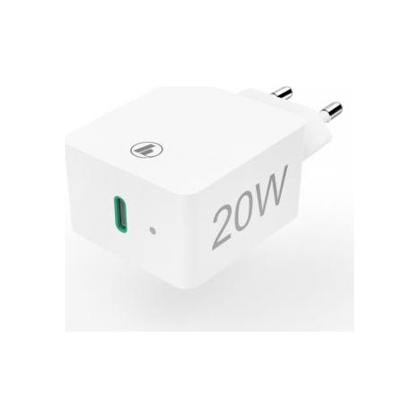 MINI USB-C QUALCOMM POW.DELIVERY (PD) 25W BIANCO 1 pz. (1/4)
