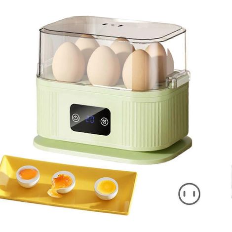 Cuiseur vapeur intelligent pour œufs à la coque 200W avec minuterie numérique (1/5)
