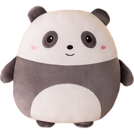 Peluche Animal Kawaii Doux Grand Oreiller Panda Souriant 40cm - Peluche Animal Kawaii Doux Grand Oreiller Panda Souriant 40cm (1/5)