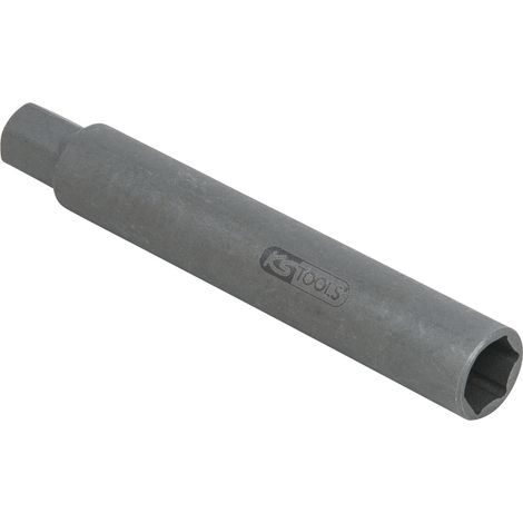 KS Tools 10 mm Stoßdämpfer-Außensechskant-Gegenhalter-Bit-Stecknuss, 8 mm (1/3)