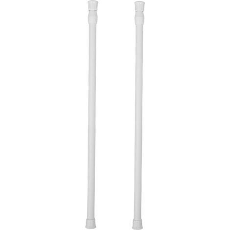 Telescopic Shower Curtain Rod for Corner Windows 40 70 cm (1/5)