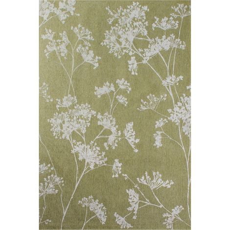 Tapis vert blossom intérieur extérieur antidérapant oekotex - 80 x 150 cm (1/5)
