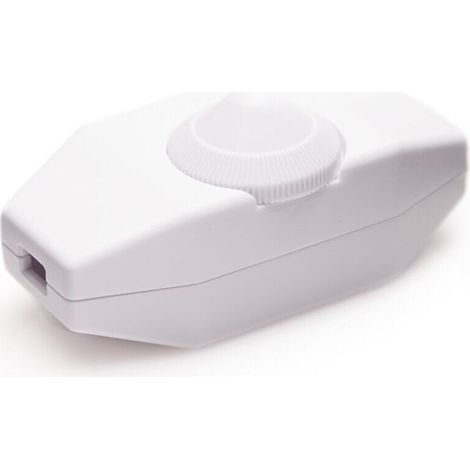 Lichtdimmer, Drehschalter mit 220–230 V weißem Druckknopf für dimmbare LEDs