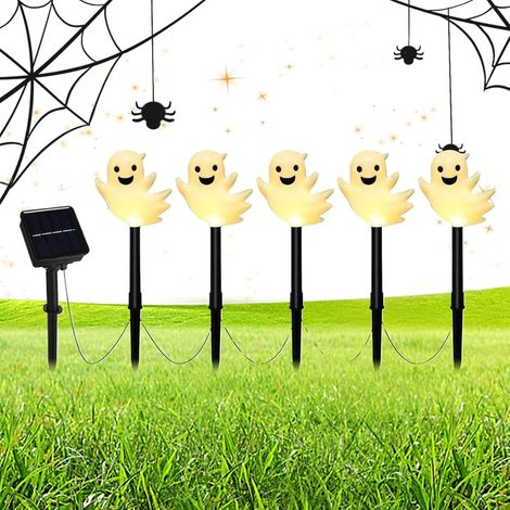 Gartenstecker 5 teilige dekorative Solar Geisterleuchte