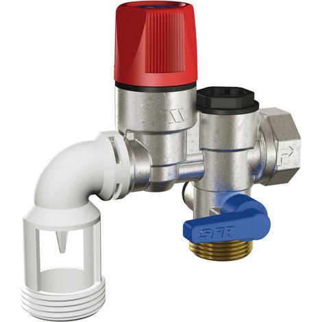Groupe de sécurité coudé SFR® 3/4 inox