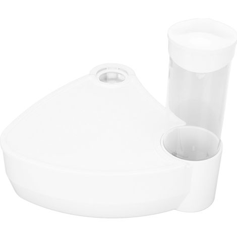 Support 3-en-1 porte-gobelet pour fauteuil dentaire avec boîte à mouchoirs et plateau pour détartreur, pièces de rechange, robuste, lot de 3 (1/5)