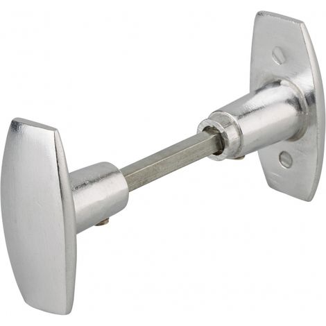 THIRARD Lot de 2 boutons de porte Alliage acier poli (1/2)