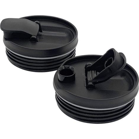 2 Couvercles, 7,5cm, Filetage externe, Sans BPA, Lave-vaisselle, Pour mixeur Ninja 470ml (1/5)