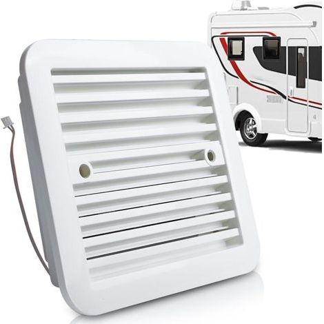 Ventilateur extracteur d'air 12V silencieux – Matériaux ABS résistants – Installation facile pour camping, caravane, bateau (1/5)