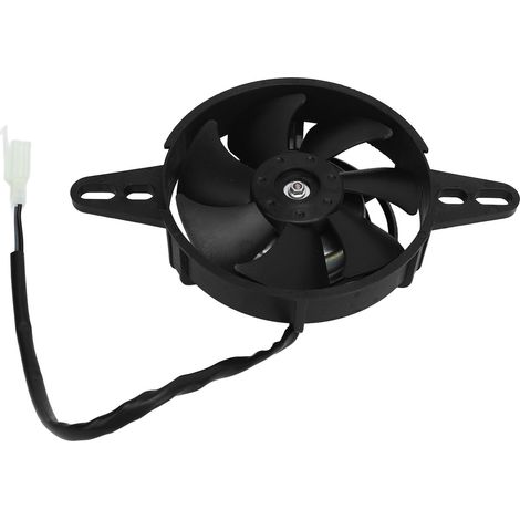 Ortviai Ventilateur de refroidissement moto 120 mm pour quad ATV karting pit bike – ABS résistant et facile à installer (1/5)