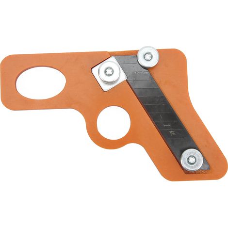 Couteau à rogner pour le travail du bois, lame en acier allié de 6 mm, rabot à bords et coins, raclage de bandes PVC, usage unique