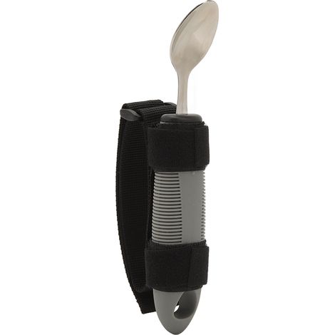 Cuillère Adaptée pour Personnes Âgées - Acier Inoxydable Anti-Dérapant pour Parkinson et AVC (1/5)