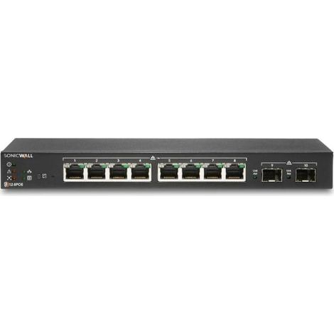 SonicWall 1YR SWITCH S12-8POE SUPPORT 1 anno/i