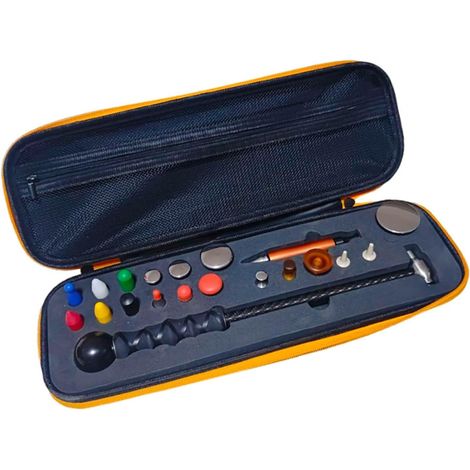 Kit de réparation de bosses professionnel pour carrosserie automobile - Design compact et portable pour surfaces de carrosserie de véhicule et moto (1/5)