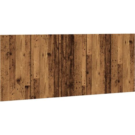 Tête de lit,Panneau décoratif vieux bois 200x1,5x80 cm bois d'ingénierie CFW2753425 (1/5)