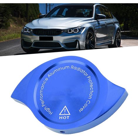 Dekorative Motorhaubenabdeckung aus Aluminium, blau, modifizierte Schutzabdeckung, 1 Stück (1/5)