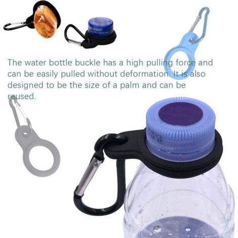 Boucle Pour Bouteille D Eau - Porte-Bouteille Avec Mousqueton Pour Ceinture - 4 Pièces (1/4)