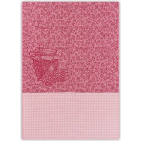 Torchon de cuisine 50x70 Zwoltex Rouge Framboise (1/3)