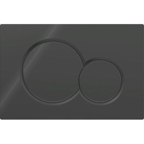 Pour Geberit Sigma01 - Plaque de déclenchement SIgma01, noire 115.770.DW.5 (1/5)