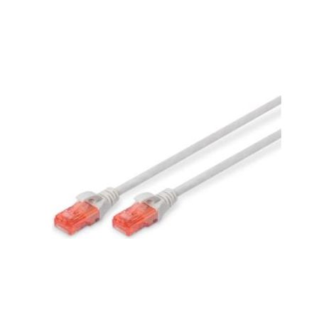 Digitus DK-1612-030 RJ45 Patchkabel CAT 6 U/UTP 3.00 m Grau verdrillte Paare 1 St.