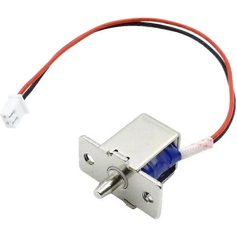 Kompaktes elektronisches Mini-Türschloss mit elektromagnetischem Magneten, verdeckte Montage, sicherer Zugang, 12 V DC – 0,54 A (1/5)