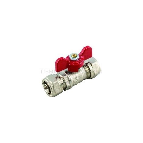 Vanne papillon à compression multicouche 16x2 – Température max 110°C – Pression max 30 bars – Compatible eau potable et glycolé – Selection P Pro