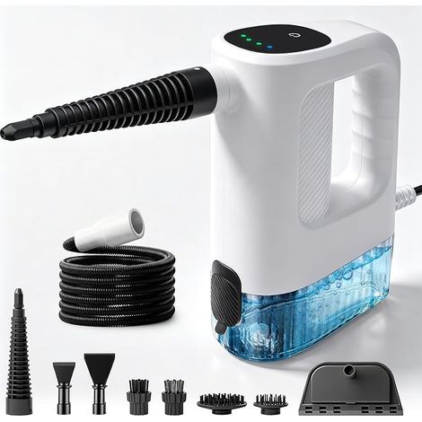 Steam Cleaner 1200W, 3 Levels, 14 Accessories (1/3)