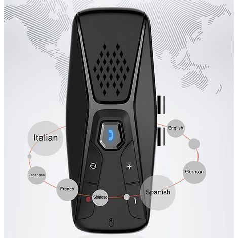Lecteur de musique Bluetooth 5.0 multipoint sans fil, haut-parleur mains libres pour voiture (1/3)