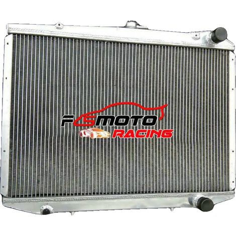 Kühler, Aluminium, Kernmaß: 430mm x 640mm x 40mm, Gesamtmaß: 560mm x 690mm x 95mm, Kompatibilität: Passt für Nissan Pathfinder Pickup D21 2.4L/3.0L MT (1/3)