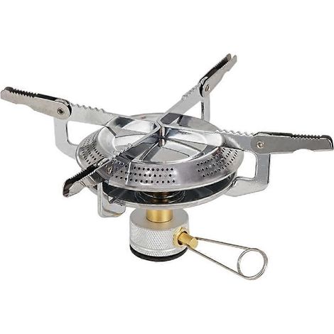 Réchaud de camping pliable pour randonnée, sac à dos et pique-nique, poêle à bois pliable, cuiseur compact de plein air, réchaud léger pour cuisine en extérieur, équipement de bivouac, fourneau démont (1/5)