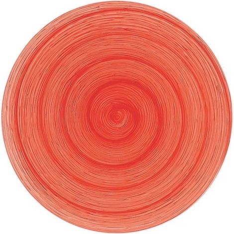 Dessertteller rot memento handgefertigt Ø20,5 cm