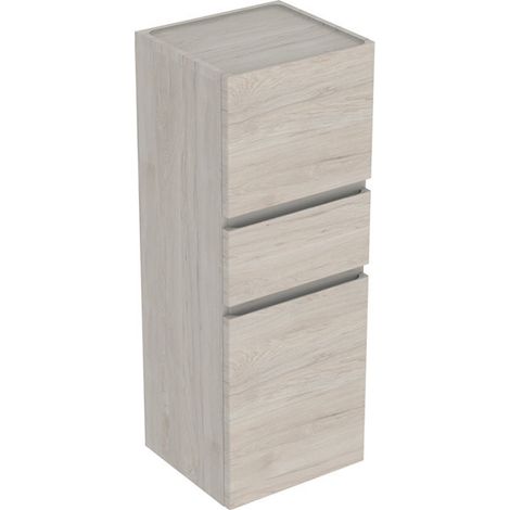 Geberit Renova Plan armario de pared central con dos puertas,