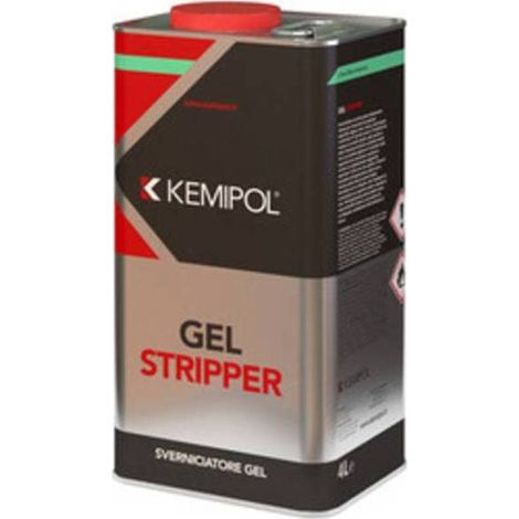 4 x SVERNICIATORE KEMIPOL GEL STRIPPER  4 L