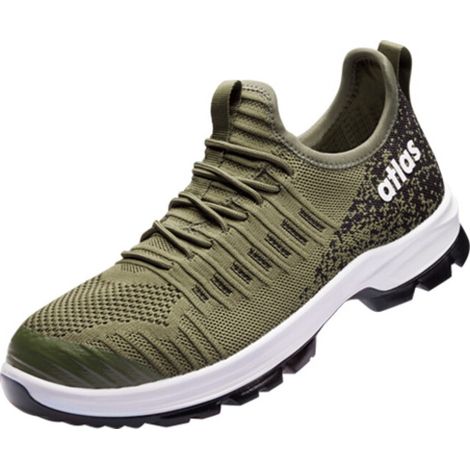 ATLAS Chaussure de sécurité basse FAST 14 GREEN sans métal SRC Taille 47 W10 (1/2)