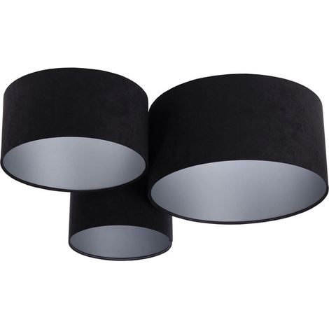 Plafonnier trio 080-008 - Noir, argent (1/5)