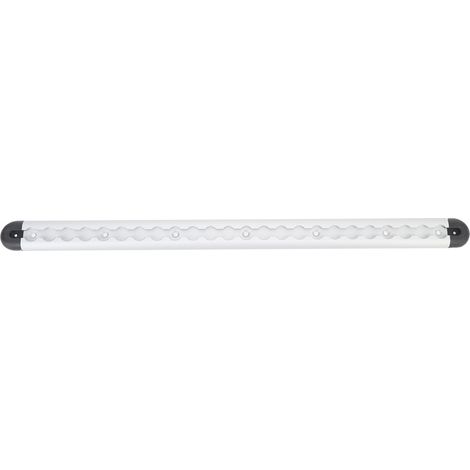 Cargo Control L Système d'arrimage sur rail avec embouts pour sécuriser les motos, VTT, camionnettes, remorques utilitaires, argent 60 cm (1/5)