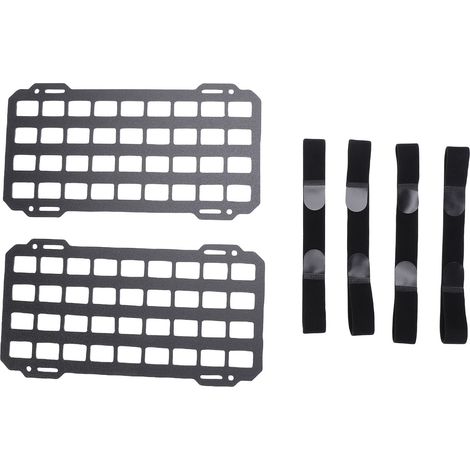 Organisateur de panneau Molle pour pare-soleil, 2 pièces, étui à outils, support de sac, support d'équipement pour pochette, stylos, lampes de poche