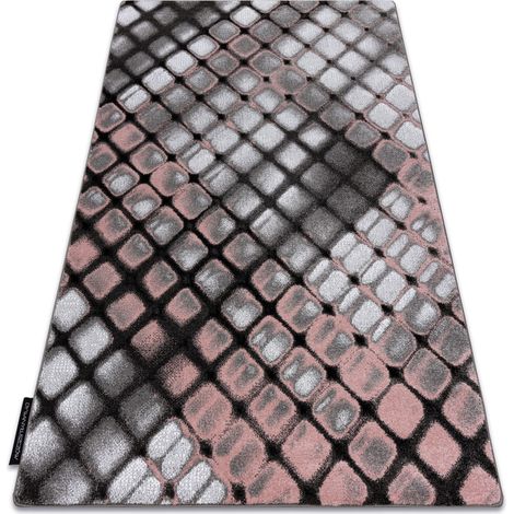 Alfombra INTERO REFLEX 3D enrejado rosado pink 280x370 cm (1/5)